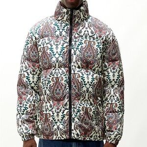 Pacsun Men’s Paisley Puffer Jacket